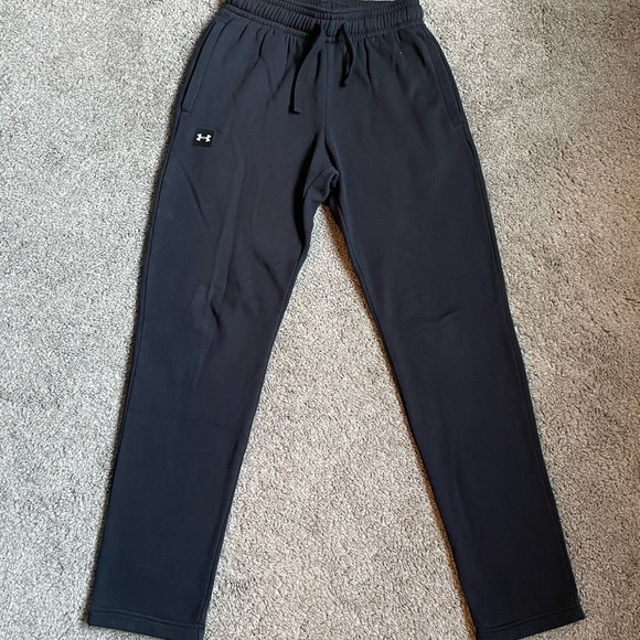 Under Armor Sweat Pants Joggers Black Small - Picture 2 of 6